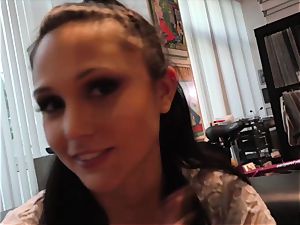 cutie Ariana Marie torn up in point of view