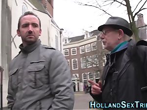 Dutch escort gets spunk